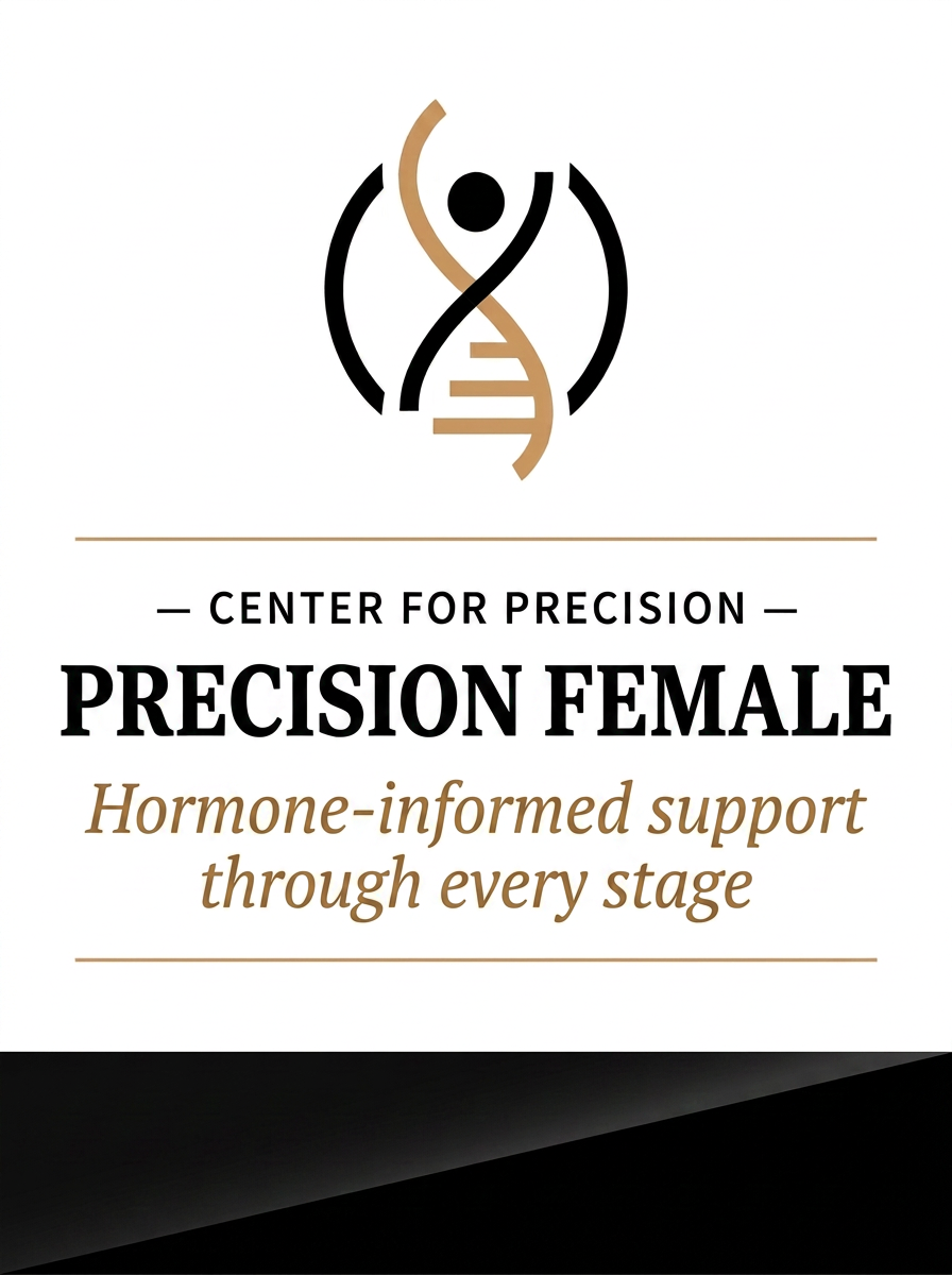 Precision Female™ supplement bottle — Hormone-informed support through every stage