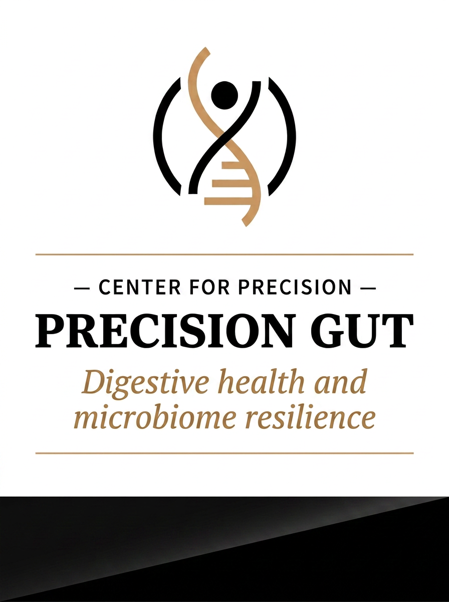 Precision Gut™ supplement bottle — Digestive health and microbiome resilience
