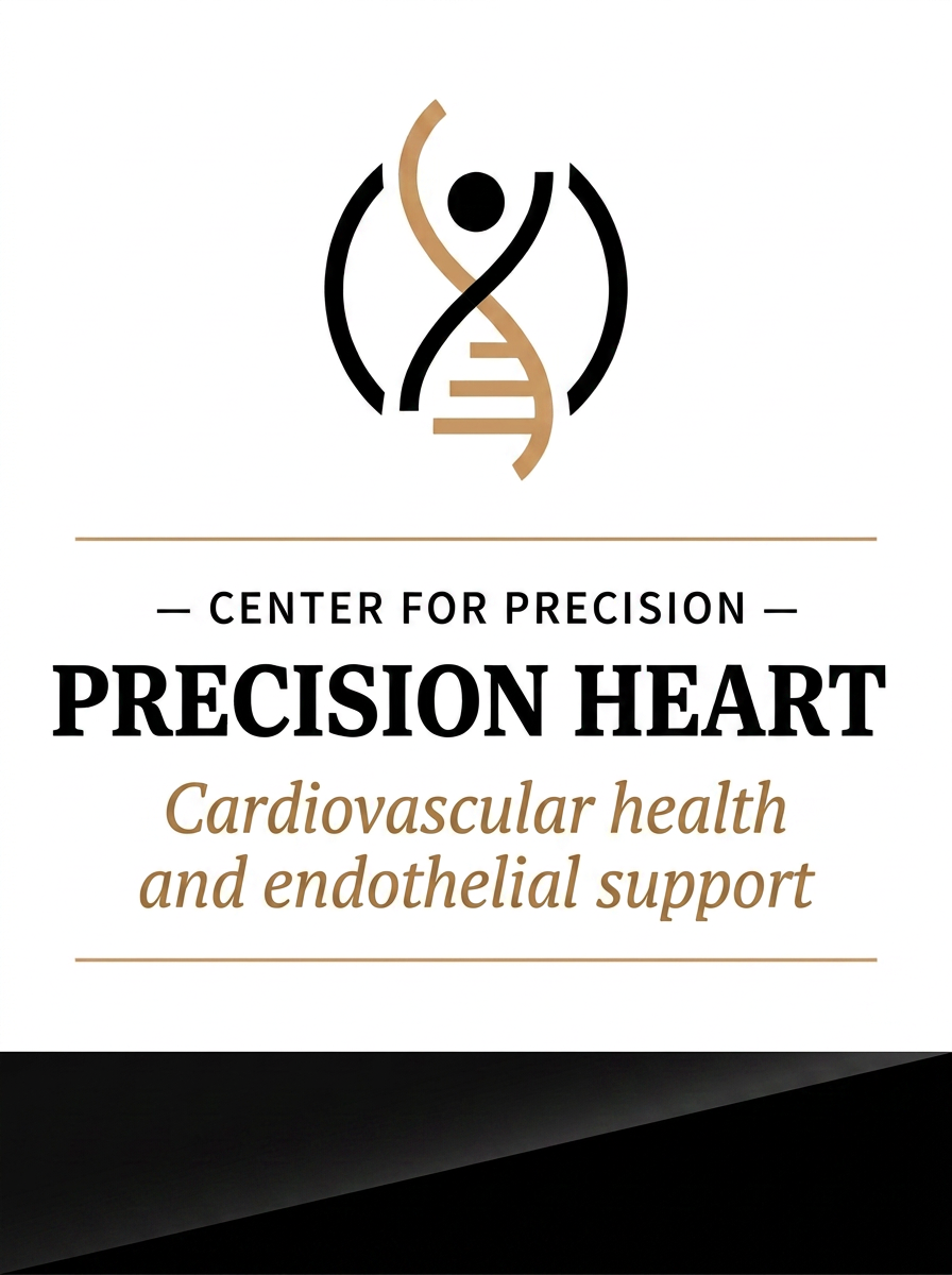 Precision Heart™ supplement bottle — Cardiovascular health and endothelial support