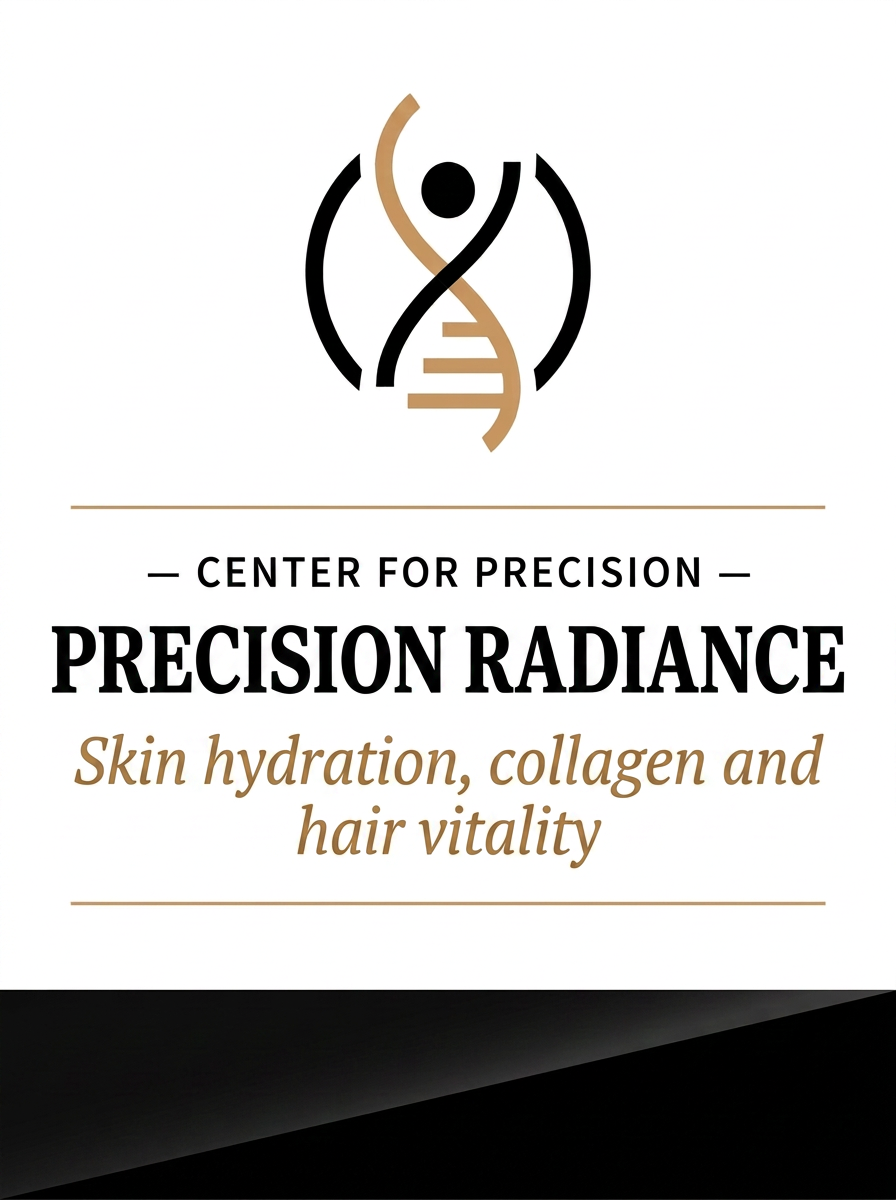 Precision Radiance™ supplement bottle — Skin hydration, collagen & hair vitality