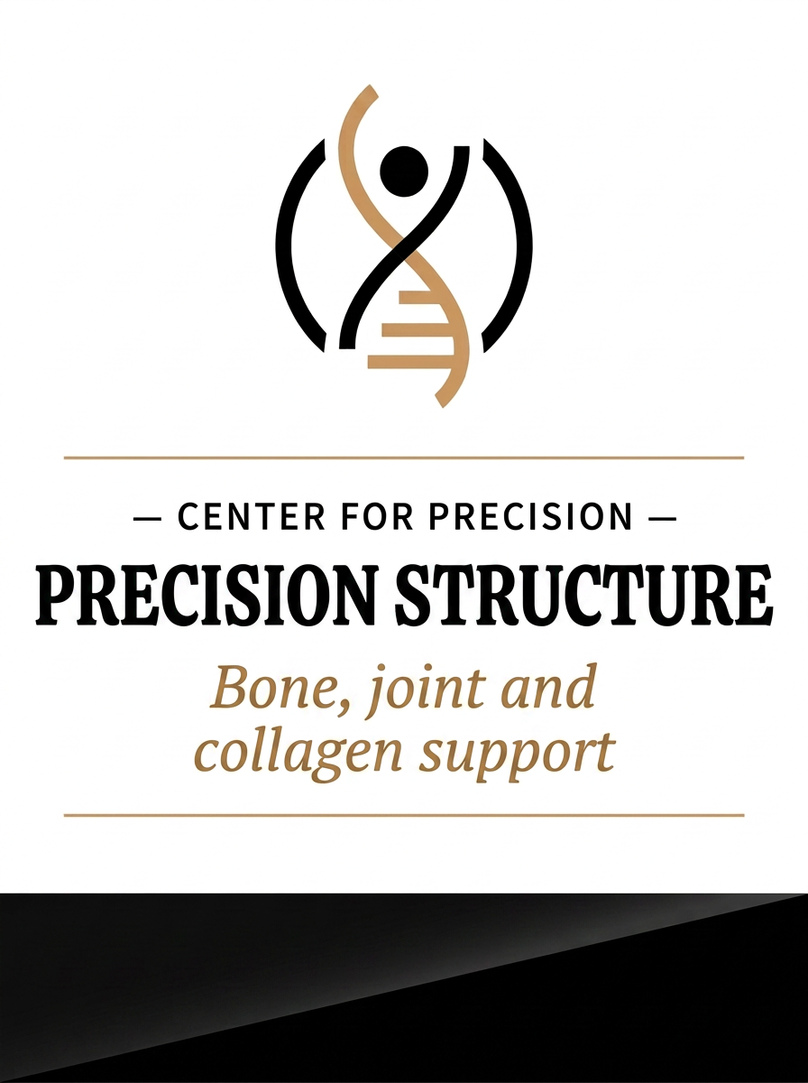 Precision Structure™ supplement bottle — Bone, joint & collagen support